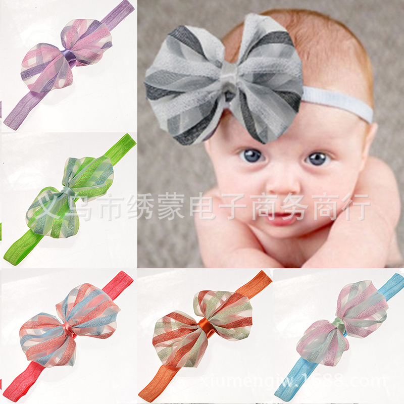 Children's shiffon hair accessory