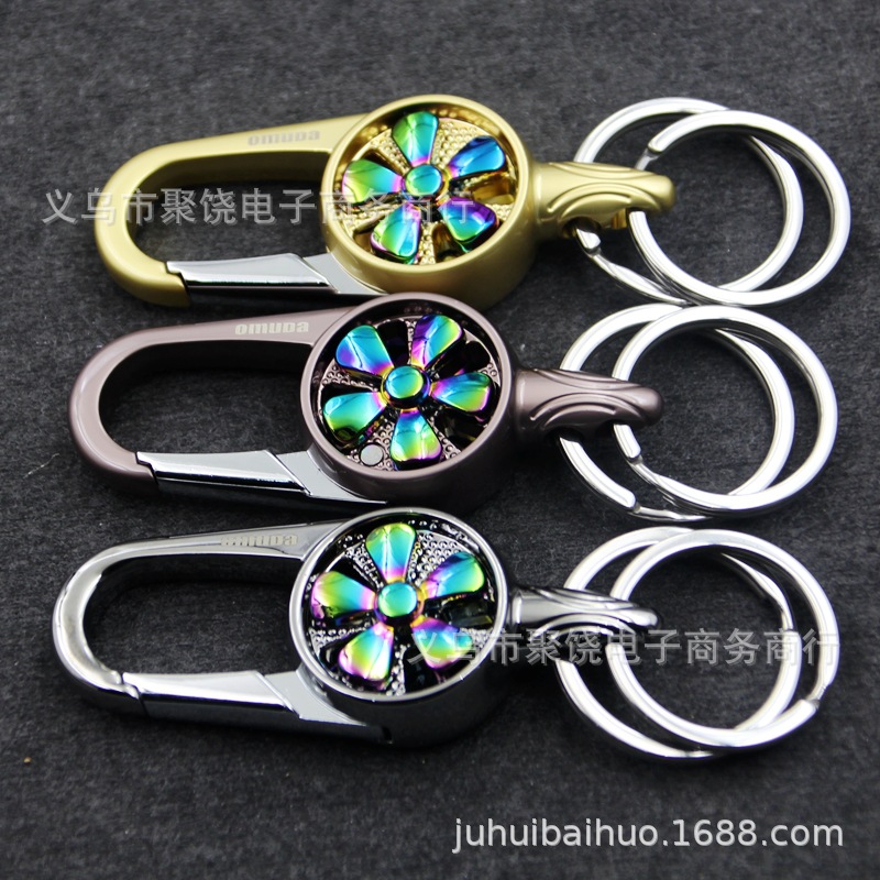 Eumeda 3770 Keychain, Stainless Steel High-End Keychain, Car Keychain, Creative Gift