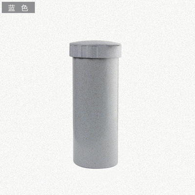 Creativo paja de trigo portátil de plástico al aire libre taza de agua para hombres y mujeres estudiante lindo mini pareja taza