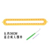 Rectangular comb-tooth, Yellow