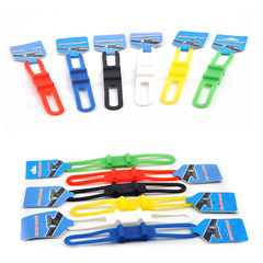 量大從優自行車綁燈帶 單車山地車多功能綁帶 高彈性硅膠條批發