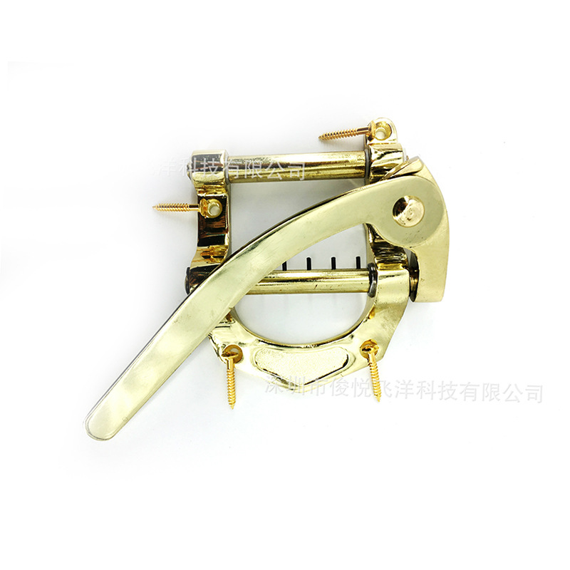 吉他小摇杆 小摇摆 电吉他摇把 电吉他小摇把乐器配件 金色