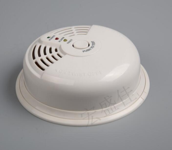 小区用厨房吸顶式燃气报警器(与楼宇连接)深圳厂家报警探测器深圳