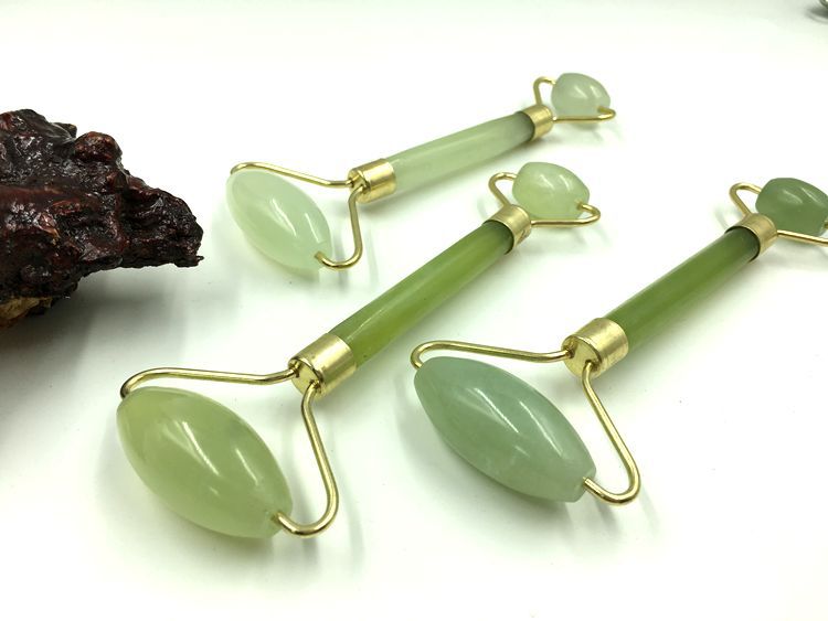 Fábrica natural Xiuyu belleza contenedor Jade belleza contenedor facial masajeador Jade empuje