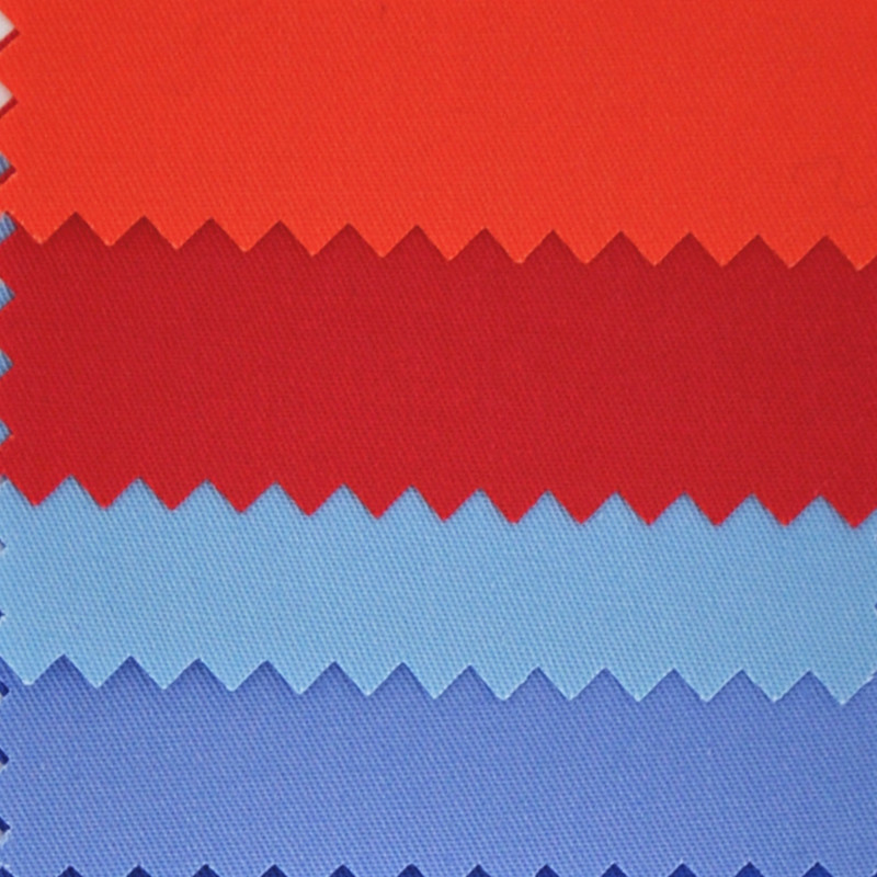 工厂颜色现货  加厚高密斜TC65/35 185克 面料