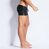 Men's underwear, mini-skirt, shorts with zipper, European style, tight, with a zipper