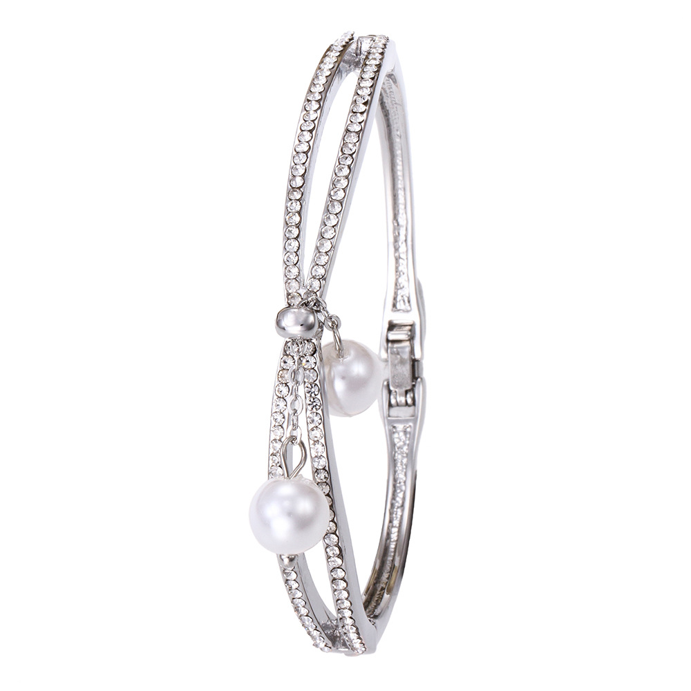 Alloy Fashionbracelet(1-silver) NHMM2322-1-silver