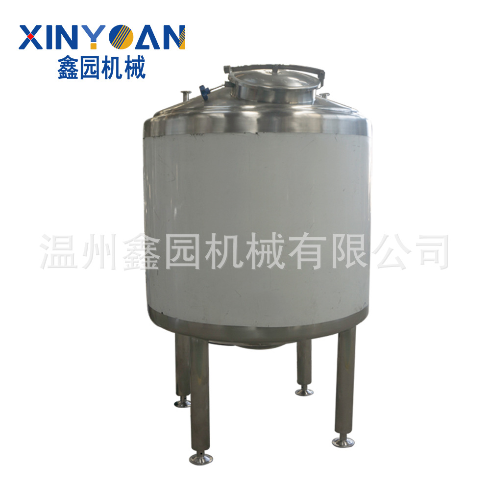 加工定做不锈钢储罐食品卫生级304不锈钢立式储液罐双层保温储罐