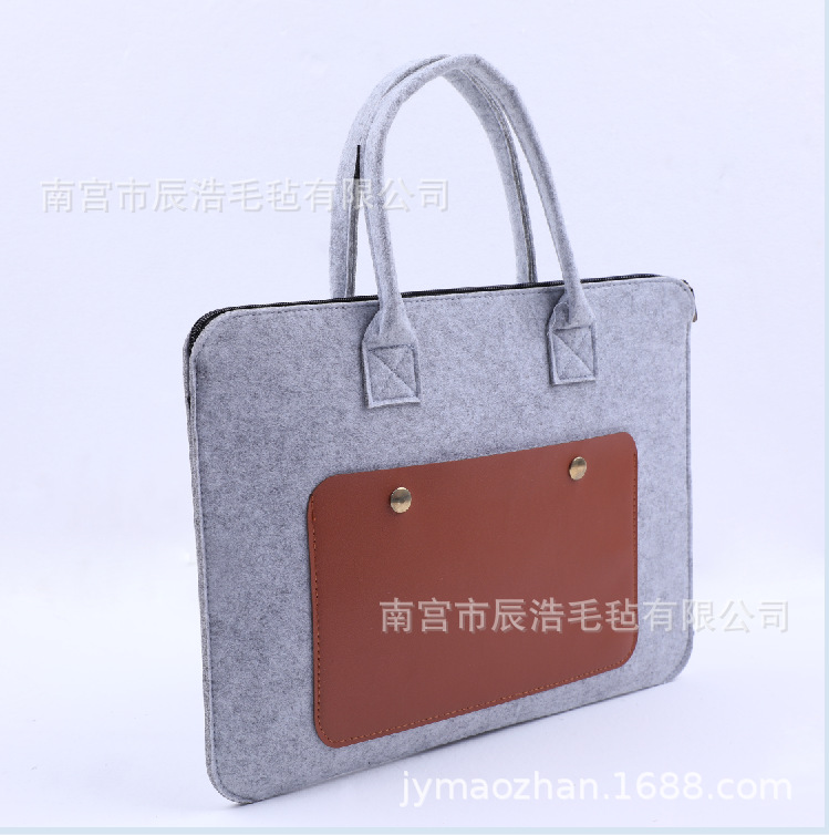 厂家直销毛毡包 手提电脑包 笔记本内胆包 苹果笔记本电脑包