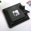 Black photoalbum, factory direct supply, handmade, 8inch, 10inch, 12inch