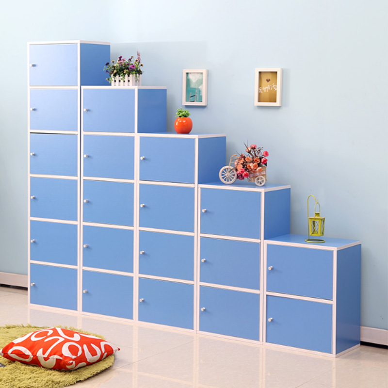 Student free combination bookcase Multifunctional classroom locker