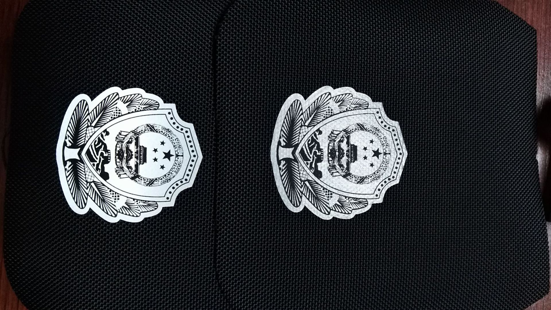 反光转印标烫画移印丝印加工 热转印加工警徵标转印