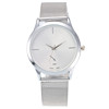 Metal watch, classic fashionable quartz watches suitable for men and women