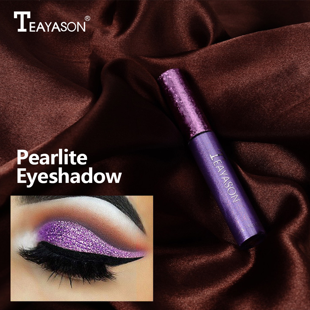 Sombra de Olhos Sombra de Olho Cores Brilhante Pearlescent Olho Maquiagem Diamante Brilho Labial Líquido Água Deitado Silkworm Caneta 12 Cor 12 Beleza e saúde