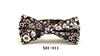 Fashionable cotton bow tie for leisure with bow, floral print, Korean style, wholesale