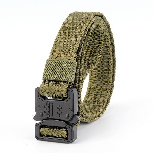 2.5cm tactical belt men's canvas belt youth simple outdoor multi-functional sports workwear nylon belt