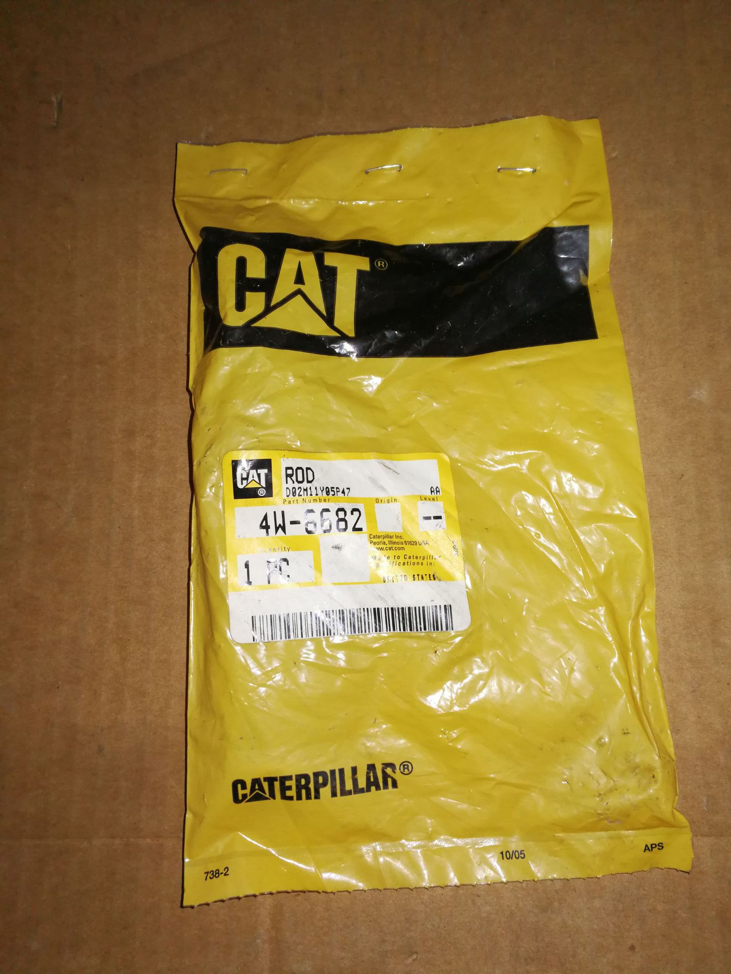 卡特彼勒发动机气门顶杆4W-6682