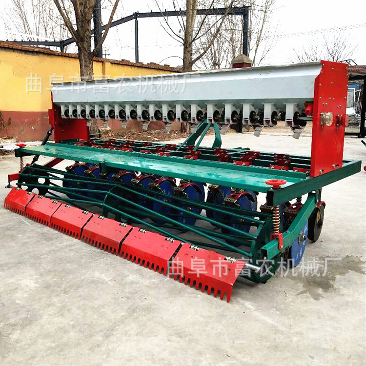 安徽小麦播种机 冬麦种植机多功能牵引式小麦子播种施肥机