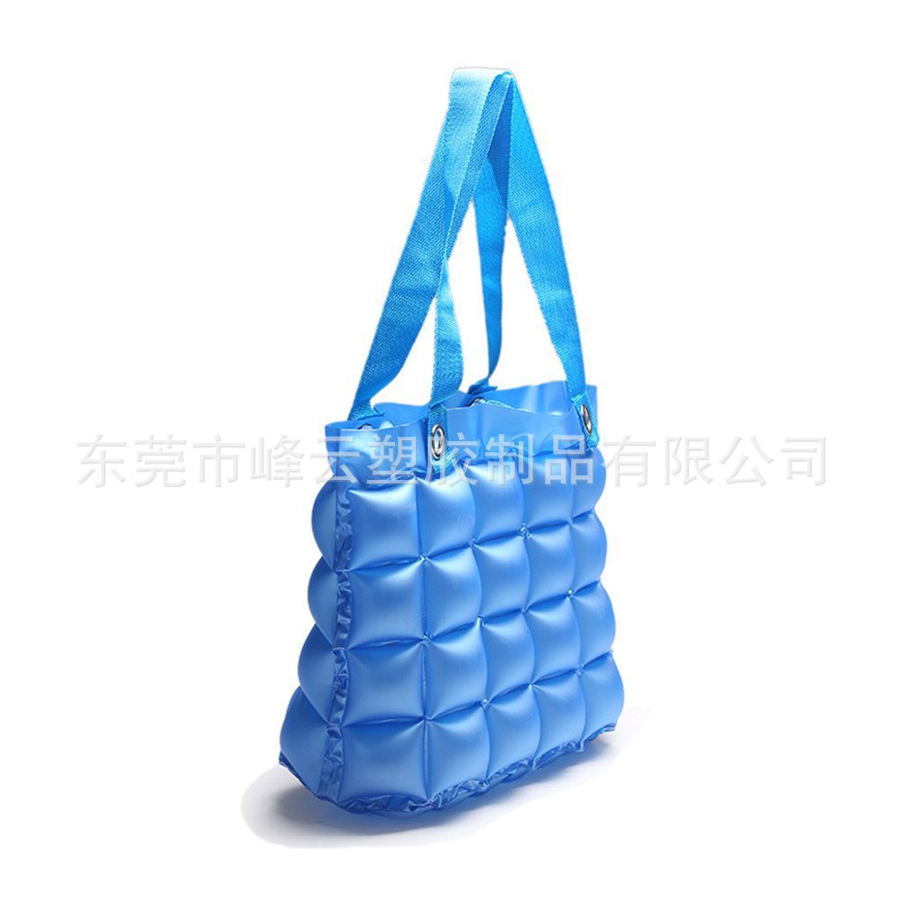 东莞桥头工厂供应PVC充气袋子 气泡款式收纳袋 泡泡袋子