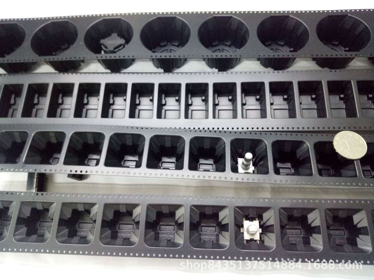 专业五金塑胶汽车电子连接器载带卷盘包装厂家