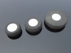 Foam Landing Gear Wheels for Model Planes, Fixed-Wing Aircraft Shock Absorbing Wheels, EVA Aircraft Wheels are a must.