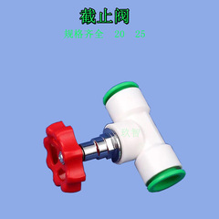 4分免熱熔PPR水管快速接頭 免熱熔快速接頭 免熱熔快接 快插管件