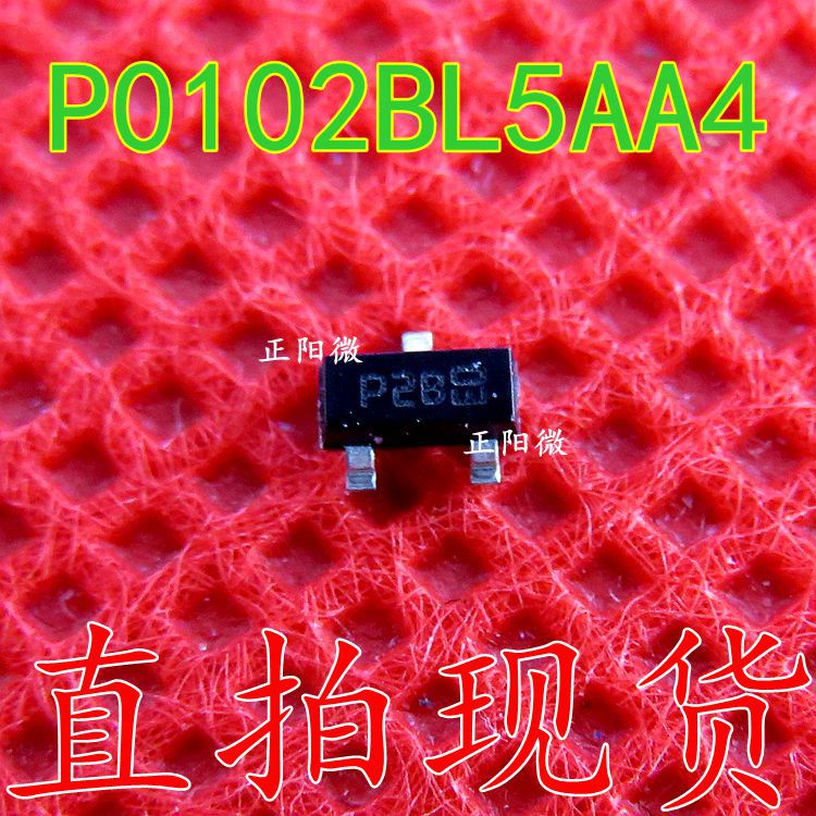 P0102BL5AA4 200V 0.25A 丝印P28 SOT-23 可控硅三极管正品原装