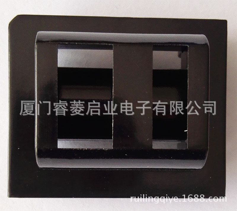 ER35/EC35配外壳 2槽 卧式 7+7 针距5.0 排距37.0 高25.6 骨架