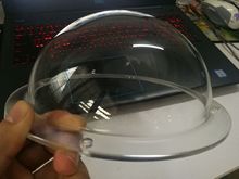 半球直径160MM透明有机玻璃亚克力半球形灯罩