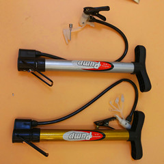 High-pressure air pipe bicycle pump mini portable home mountain electric motorcycle inflatable pump