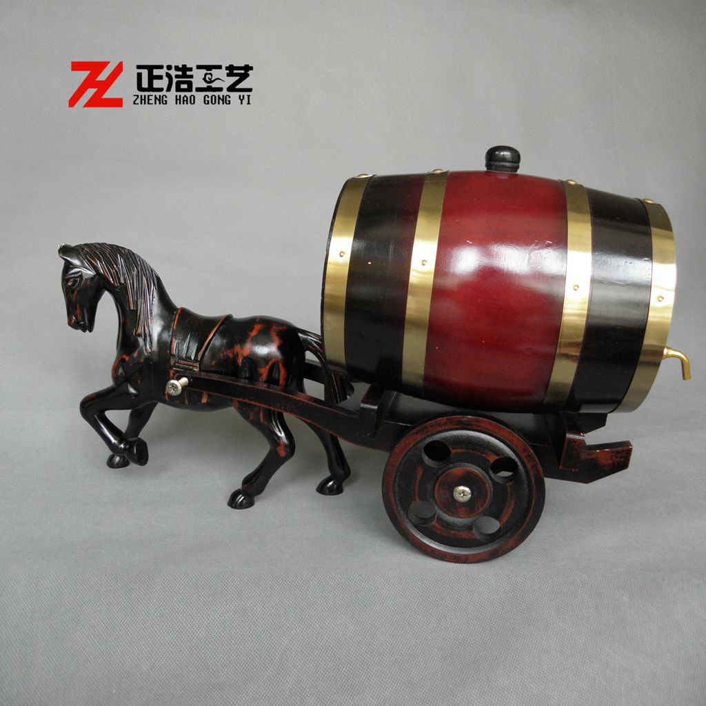 3L仿古色马拉车橡木酒桶橡木桶橡木桶|ms
