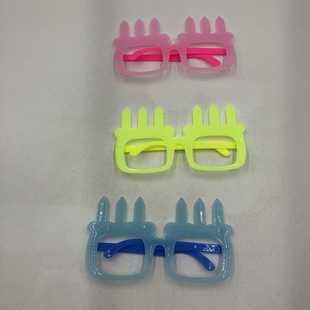 Birthday Party Supplies Prom Dress Up Luminous Glasses Funny Birthday Candle Glasses Makeup Costume Props sry