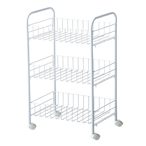 Storage trolley rack floor-standing multi-storey dormitory bedroom bedside simple miscellaneous rack snack storage and organizing kitchen