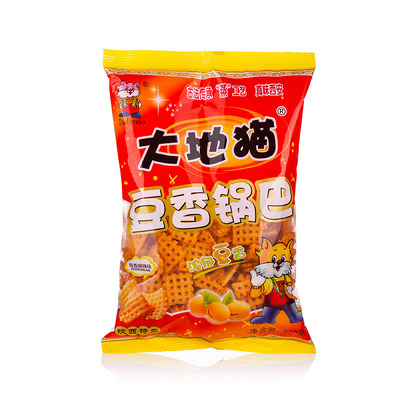 整箱24袋批发 陕西特产零食锅巴 大地猫麻椒味锅巴办公室零食锅巴