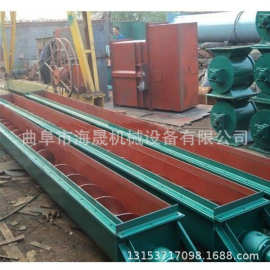 定做水泥上料机图片 木糠锯末蛟龙提升机 灰渣U型槽螺旋输送机