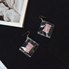 Festive earrings, Korean style, simple and elegant design, internet celebrity