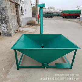 石英砂U型给料机器 煤场用螺旋上料设备 可移动式管式绞龙提升机