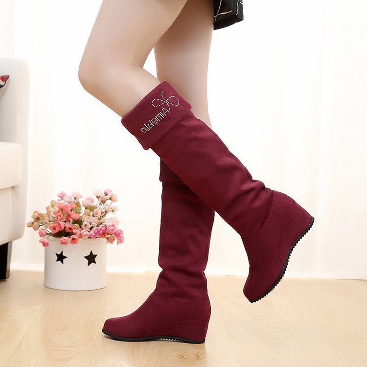 Bottes femme en Daim - Ref 3355238 Image 34