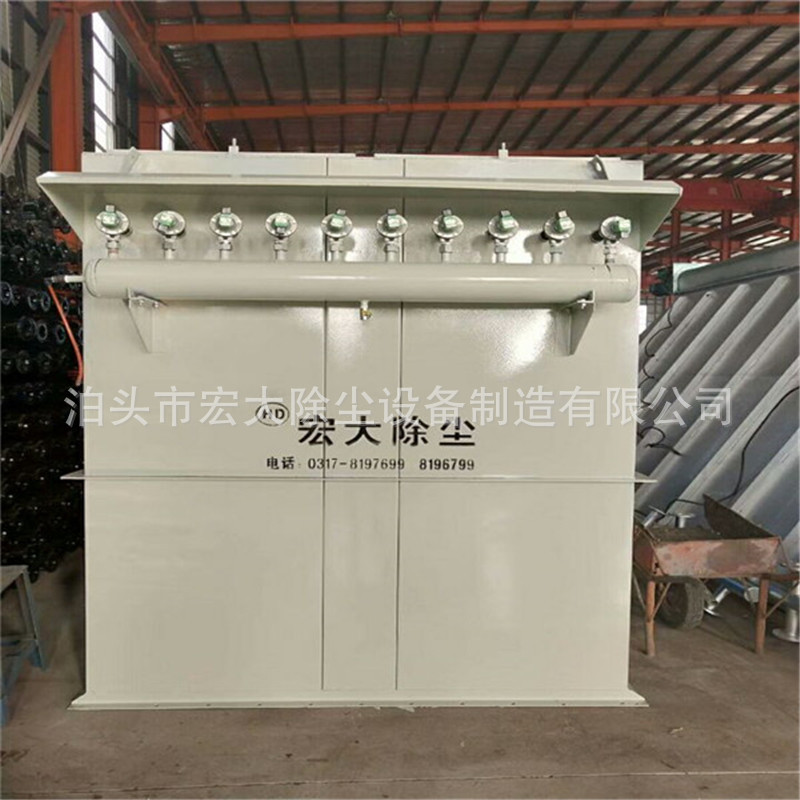 颚式破碎机、反击式破碎机配套反吹清灰脉冲布袋式除尘器