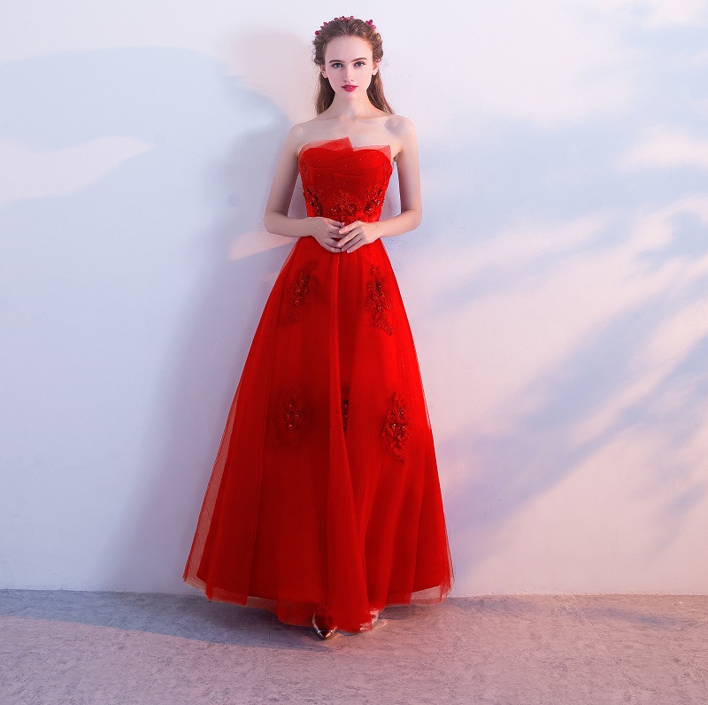 Vestido de noche para mujer, modelo nuevo de verano 2026 para anfitriona de reunión anual, elegante y distinguido, estilo largo y ajustado que estiliza la figura.
