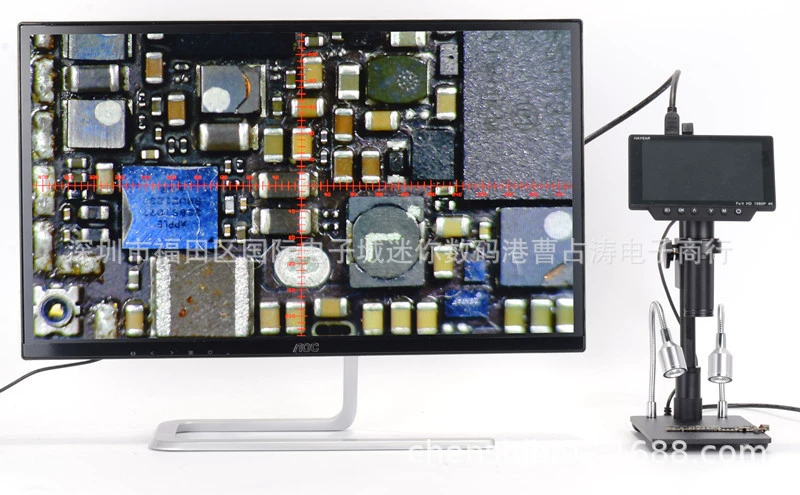 16.0million Pixel 5.1inch HD экранный микроскоп Wi-Fi микроскоп специальный регулируемый металлический кронштейн