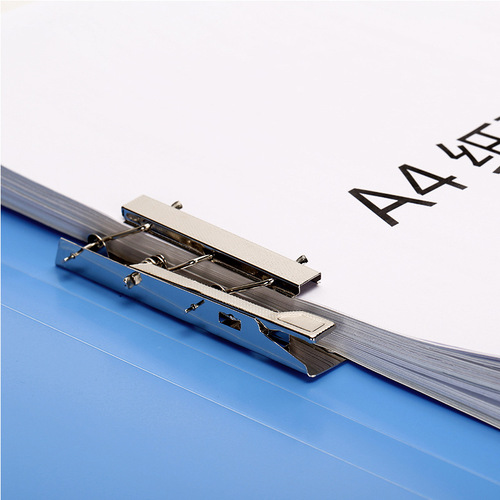 Huajie factory wholesale A4 folders single and double clamps spring clip holders document folders file holders office supplies