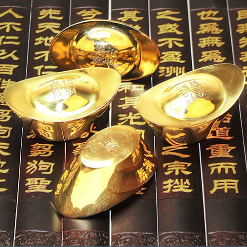 Manufacturer copper ingot solid large ingot offerings metal crafts copper ingot ornaments