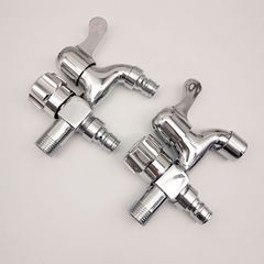 Kitchen and Bathroom Sanitary Ware Fast Open Copper 4/16 Inch Washing Machine Dual Purpose Fast Open Faucet Multi-function Faucet Factory Wholesale