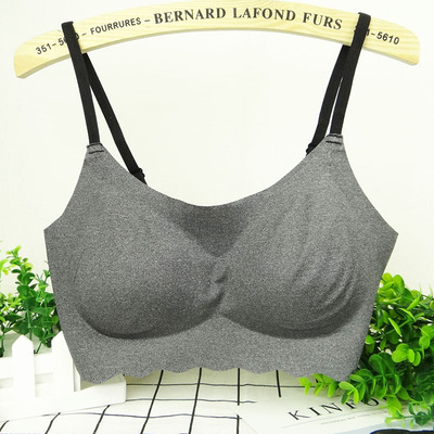 瑜伽睡眠内衣 无痕无钢圈 运动文胸 全罩杯薄款胸罩