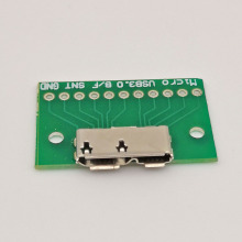 ԭSֱNMicro USB3.0 B/F SMTĸ MICRO USB 10Pĸyԇ