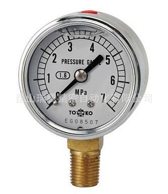 东洋计器兴业TOKO压力表SPA-1/4R-50x7MPa