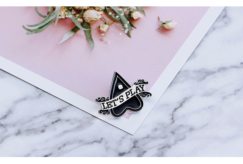 60g Weight No Inlaid Inlay Material Brooches Classification Anniversary, Business, Travel Occasion Alloy Material Halloween Festival Geometric Pattern Unisex Gender Plating Design Retro Style Retro Pin Geometric Alloy Plating No Inlaid Unisex Brooches 5