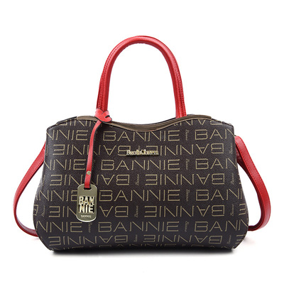 Bunny MT Official quality goods Ladies letter printing High-capacity Handbag OL commute Single Shoulder Satchel Female bag