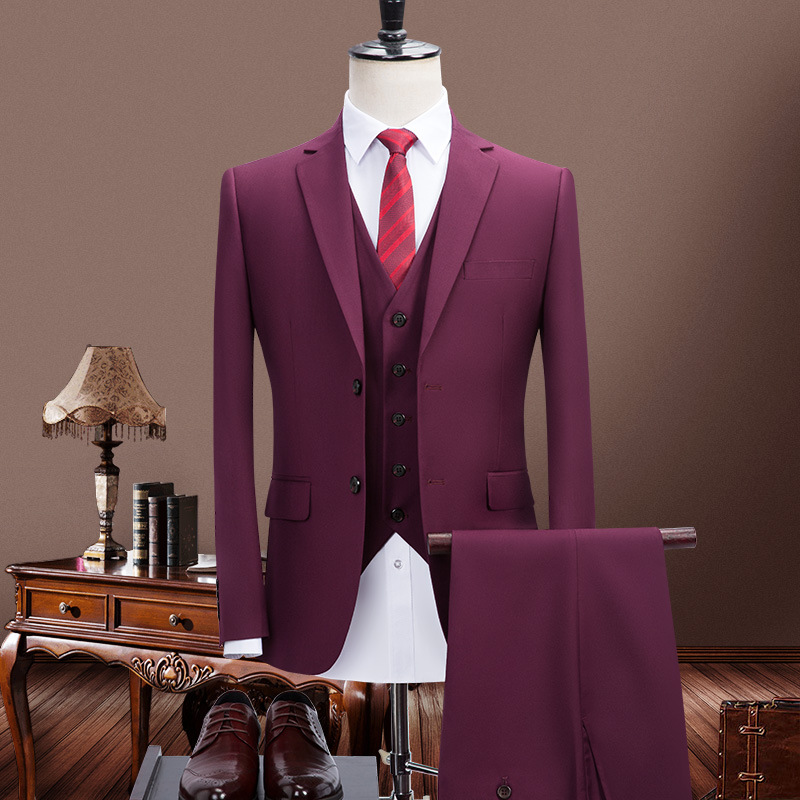 suit jacket man business affairs man 's suit Unlined garment Groom marry Groomsman full dress Occupation leisure time formal wear Self cultivation